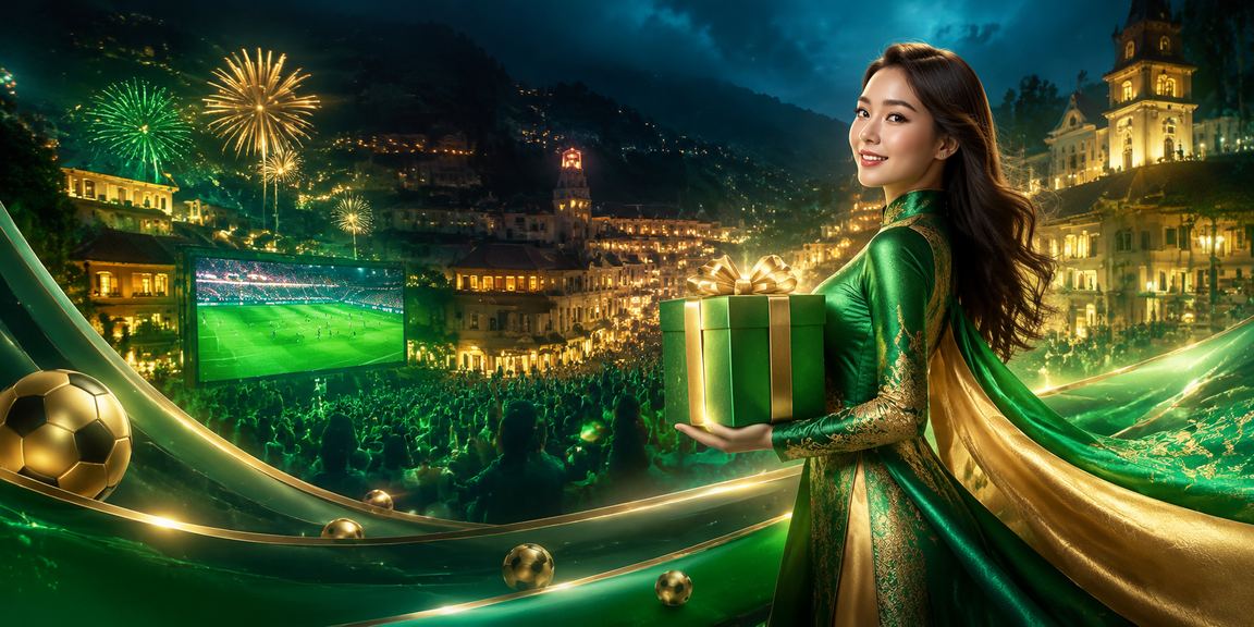 Người dùng trẻ tuổi tại Sapa mặc áo dài truyền thống tham gia game trực tuyến qua điện thoại